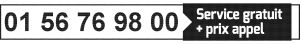 numero telephone service client